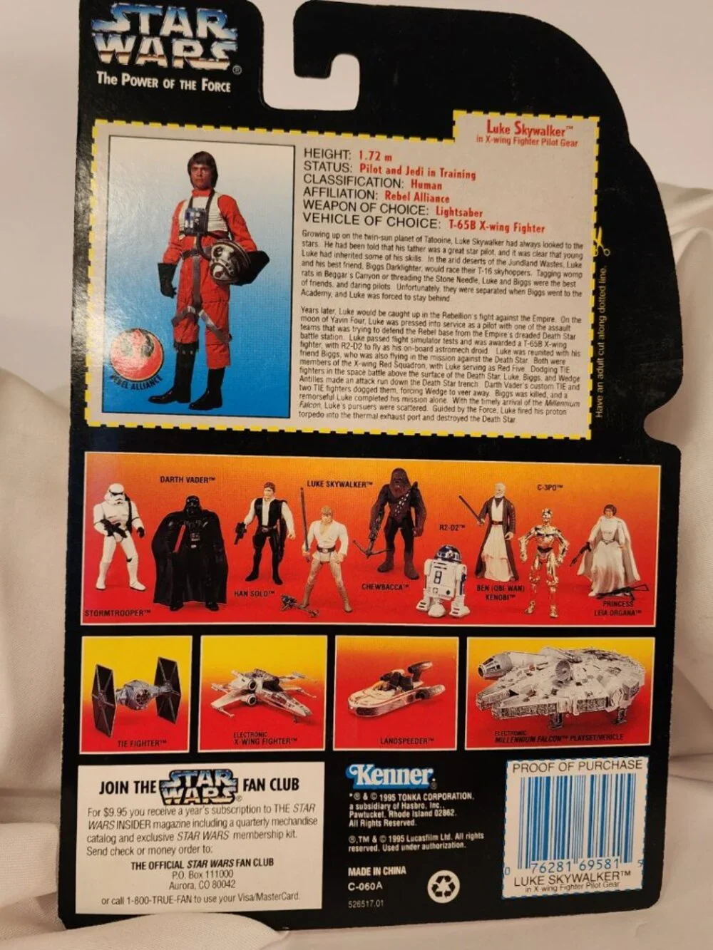 **MINT IN BOX** Three STAR WARS The Power of the Force action figures